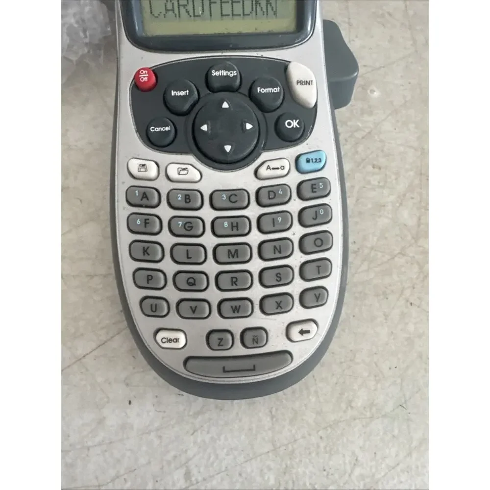 Dymo letratag handheld